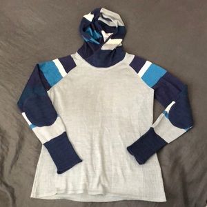 SMARTWOOL - Gorgeous Merino Wool Hooded Sweater M